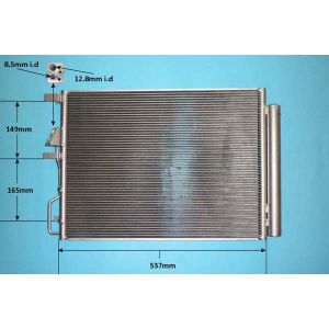 Condenser (AirCon Radiator) Hyundai Tucson 1.6 T GDi Petrol (Jun 2015 to Sep 2020)