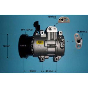 Compressor (AirCon Pump) Hyundai i 20 1.6 Crdi Diesel (Aug 2008 to Mar 2012)