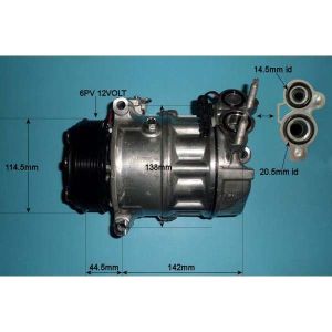 Compressor (AirCon Pump) Jaguar XF 5.0 KOMPRESSOR Petrol (1990 to Apr 2015)
