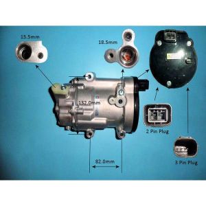 Compressor (AirCon Pump) Lexus ES 2.5 300h Petrol (Jul 2018 to 2023)