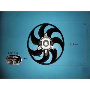 Condenser Cooling Fan Mercedes Viano 3.0 CDi Diesel (Dec 2007 to 2023)