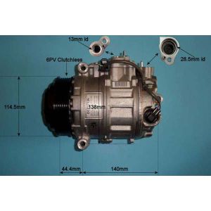 Compressor (AirCon Pump) Mercedes M Class (W164) 6.2 ML63 AMG Petrol (Jan 2006 to Jun 2011)