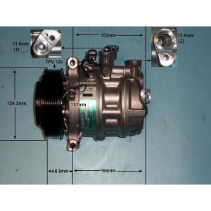 Compressor (AirCon Pump) Mercedes C Class (W205) C200 1.5 EQ Petrol (Apr 2018 to 2023)