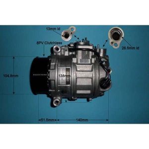 Compressor (AirCon Pump) Mercedes GL Class (X164) 3.0 GL320 CDi Diesel (Sep 2006 to Feb 2008)