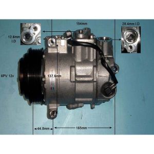 Compressor (AirCon Pump) Mercedes E Class (A207) Convertible 5.5 E500 Petrol (Jan 2010 to Dec 2016)