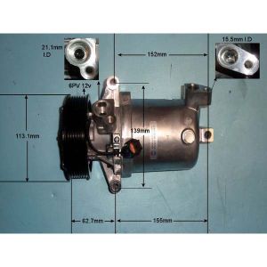 Compressor (AirCon Pump) Nissan Cube 1.6 Petrol (Aug 2009 to 2023)