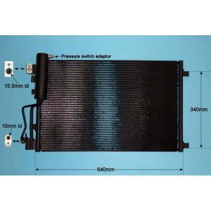Condenser (AirCon Radiator) Nissan Qashqai 1.5 Dci Diesel (Feb 2010 to Nov 2011)