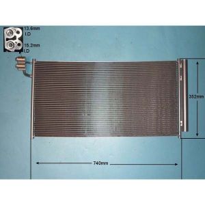 Condenser (AirCon Radiator) Porsche Panamera 2.9 E Hybrid Petrol (May 2016 to 2023)