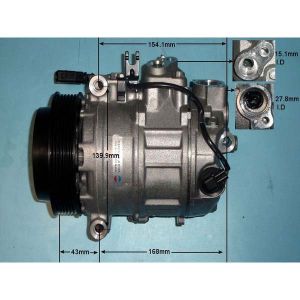 Compressor (AirCon Pump) Porsche 911 (991 Chassis) 2011- 3.8 GT3 Petrol (Aug 2013 to May 2017)