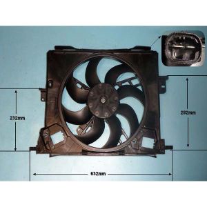 Condenser Cooling Fan Smart / MCC For Four 0.9 Petrol (Nov 2014 to 2023)