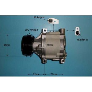 Compressor (AirCon Pump) Subaru Legacy 2.0 Petrol (Sep 2009 to Jun 2012)