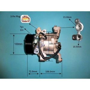 Compressor (AirCon Pump) Subaru Forester 2.0 D Diesel (Mar 2013 to 2023)