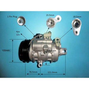 Compressor (AirCon Pump) Suzuki SX4 1.4 T Petrol (Aug 2016 to 2023)