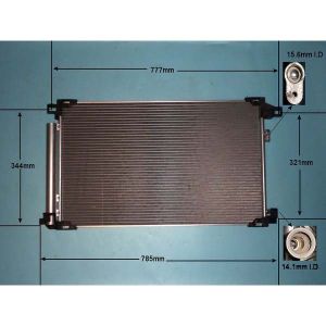 Condenser (AirCon Radiator) Suzuki Swace 1.8 Hybrid Petrol (Oct 2020 to 2023)