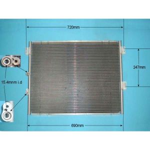 Condenser (AirCon Radiator) Toyota Hi-Ace 2.5 D4D Diesel (Jun 2004 to Jul 2008)