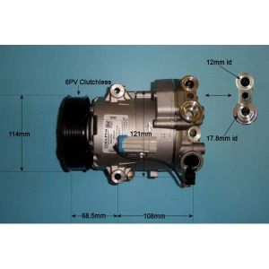 Compressor (AirCon Pump) Vauxhall Astra J GTC 1.7 CDTi Diesel (Oct 2011 to Jan 2012)