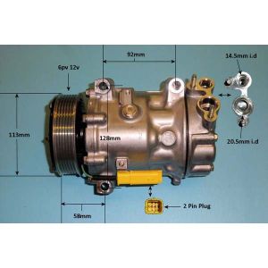Compressor (AirCon Pump) Vauxhall Movano 2.2 D Diesel (Dec 2021 to 2023)
