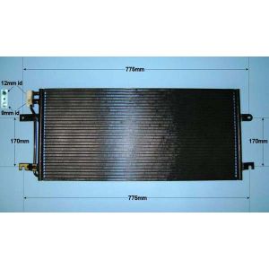 Condenser (AirCon Radiator) VW Caravelle/Multivan 2.5 TDi Diesel Automatic (Oct 1996 to Apr 1998)