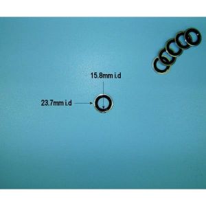 GM STEEL O RING 15MM X 6PCS