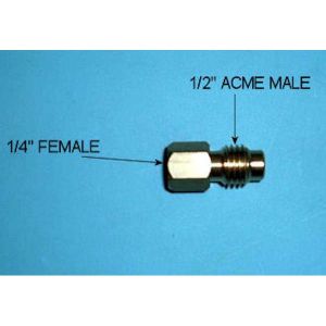 MALE ACME X 1/4 FEMALE