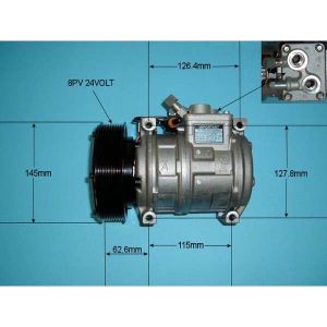 Compressor (AirCon Pump) Al John Compactor 525 Diesel (1990 to 2023)