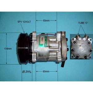 Compressor (AirCon Pump) Alfa Romeo 164 2.0 Petrol (Mar 1993 to Sep 1998)