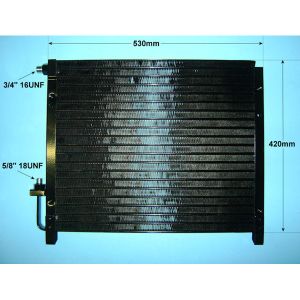 Condenser (AirCon Radiator) Alfa Romeo 164 3.0 V6 Petrol (Feb 1988 to Dec 1989)