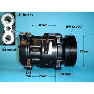 Compressor (AirCon Pump) Alfa Romeo 156 2.0 V6 Petrol (Oct 1997 to Aug 1999)