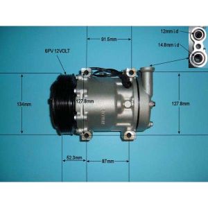 Compressor (AirCon Pump) Alfa Romeo 147 2.0 JTS 16v Petrol (Sep 2002 to Mar 2010)