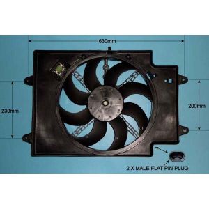 Radiator Cooling Fan Alfa Romeo GT 1.8 16v Petrol (Oct 2003 to Sep 2010)