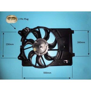 Radiator Cooling Fan Alfa Romeo 159 1.8 TBi Petrol (Sep 2005 to Dec 2007)