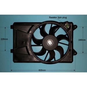 Radiator Cooling Fan Alfa Romeo 159 1.8 TBi Petrol (Dec 2007 to Nov 2011)