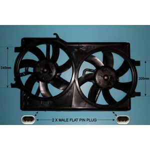 Radiator Cooling Fan Alfa Romeo Giulietta 1.8 TBi Petrol (Apr 2010 to Oct 2018)