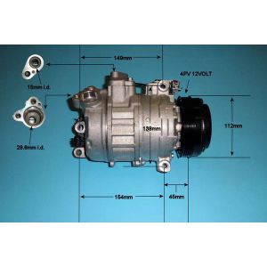 Compressor (AirCon Pump) Alpina B6 4.4 BiTurbo Petrol (Sept 2011 to Mar 2016)