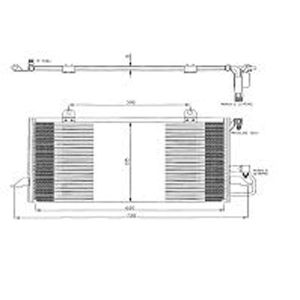 Condenser (AirCon Radiator) Audi 80 Cabrolet 1.8 Petrol (Oct 1992 to Aug 2000)