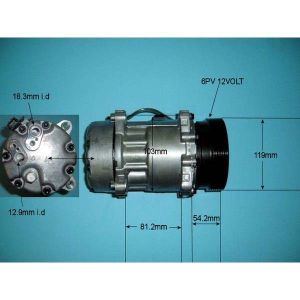 Compressor (AirCon Pump) Audi A3 1.9 TDi Diesel (Sep 1996 to Oct 1999)