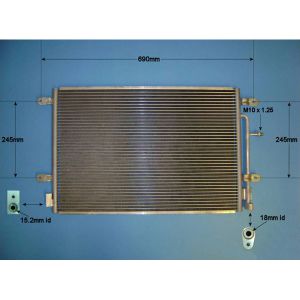 Condenser (AirCon Radiator) Audi A4 3.0 TDi Diesel (Nov 2004 to Jun 2008)