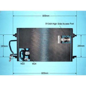 Condenser (AirCon Radiator) Audi A8 2.5 V6 TDi Diesel (Jan 1997 to Sep 2002)