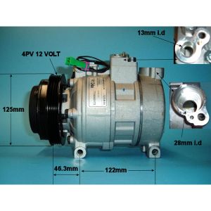 Compressor (AirCon Pump) Audi A4 2.5 D Diesel (Oct 2000 to May 2003)