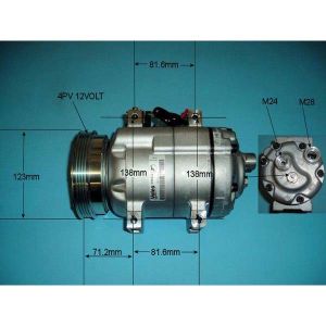 Compressor (AirCon Pump) Audi A4 1.9 TDi Diesel (Dec 1995 to Sep 1997)