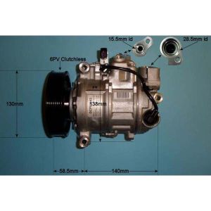 Compressor (AirCon Pump) Audi A5 3.0 S5 TFSi Petrol (Jun 2007 to Mar 2012)