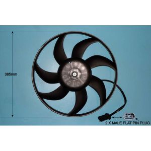 Radiator Cooling Fan Audi A4 2.4 V6 Petrol (Jan 2003 to Dec 2004)