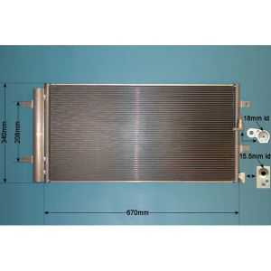 Condenser (AirCon Radiator) Audi A4 1.8 TFSi (MK4) Petrol (Mar 2012 to Dec 2015)