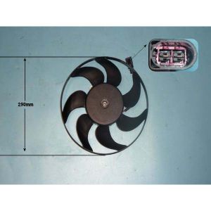 Radiator Cooling Fan Audi A3 1.2 TFSi Petrol (Mar 2010 to May 2013)