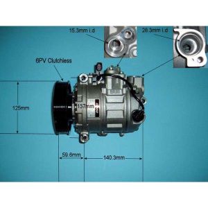 Compressor (AirCon Pump) Audi A4 3.2 V6 Petrol (Jan 2006 to 2023)