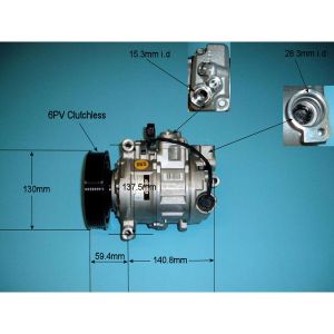 Compressor (AirCon Pump) Audi A4 3.0 TFSi (MK4) Petrol (Mar 2012 to Dec 2015)