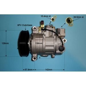 Compressor (AirCon Pump) Audi A4 3.0 TFSi (MK4) Petrol (Mar 2012 to Dec 2015)