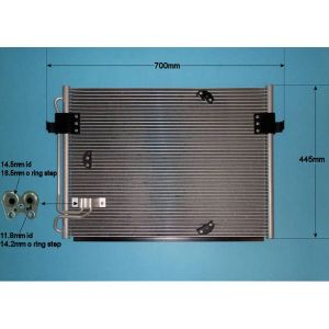 Condenser (AirCon Radiator) BMW 850 5.0 (E31) Petrol (Apr 1990 to Oct 1994)