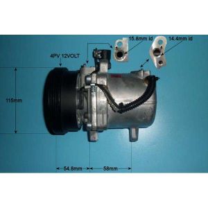 Compressor (AirCon Pump) BMW 316 1.6 (E36) Petrol (Sep 1993 to Dec 1995)