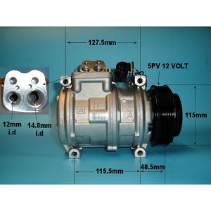 Compressor (AirCon Pump) BMW 318 1.8 TD (E36) Diesel (Mar 1993 to Dec 1995)